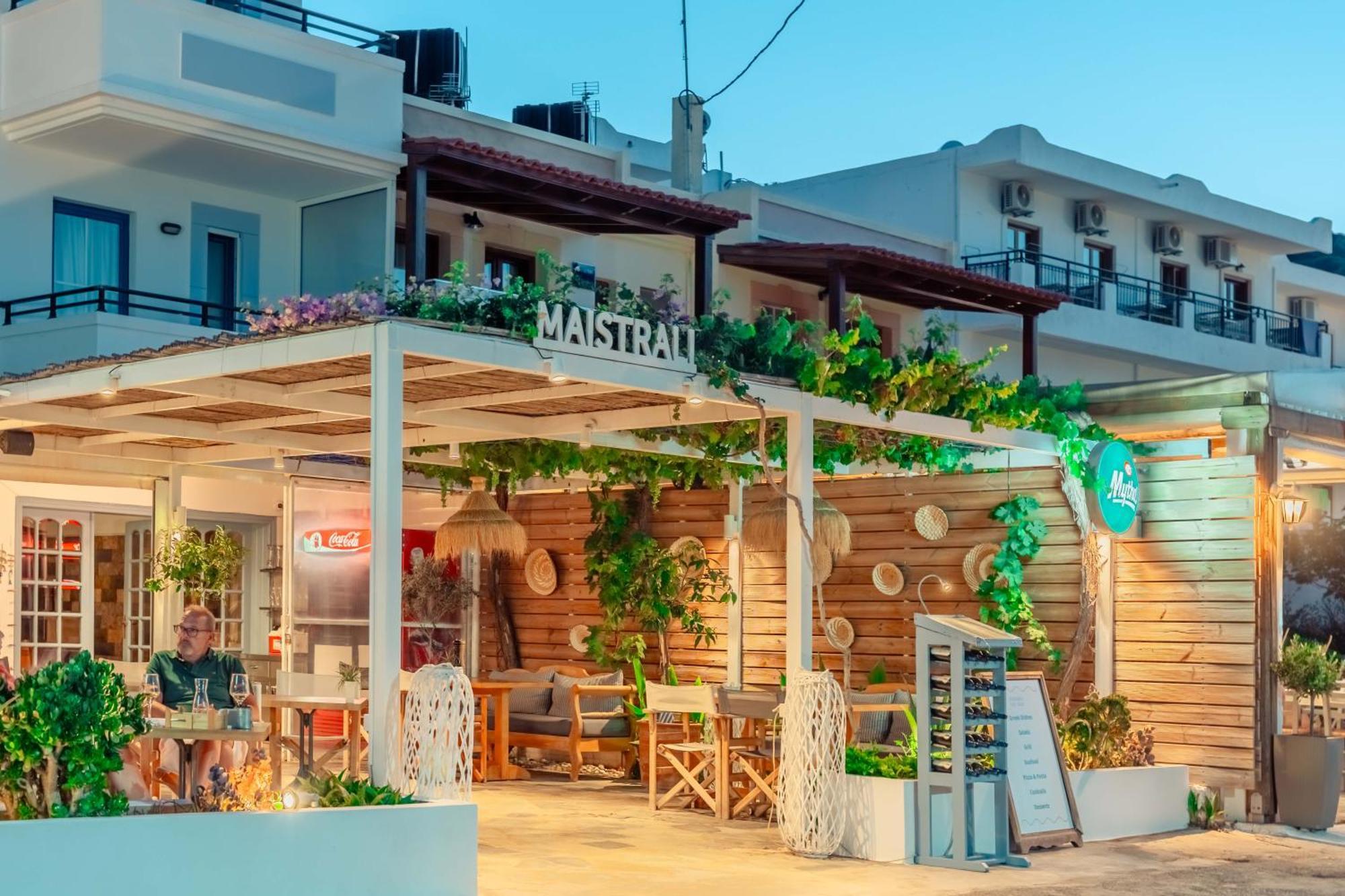Stalida Maistrali Sea View Apartments מראה חיצוני תמונה